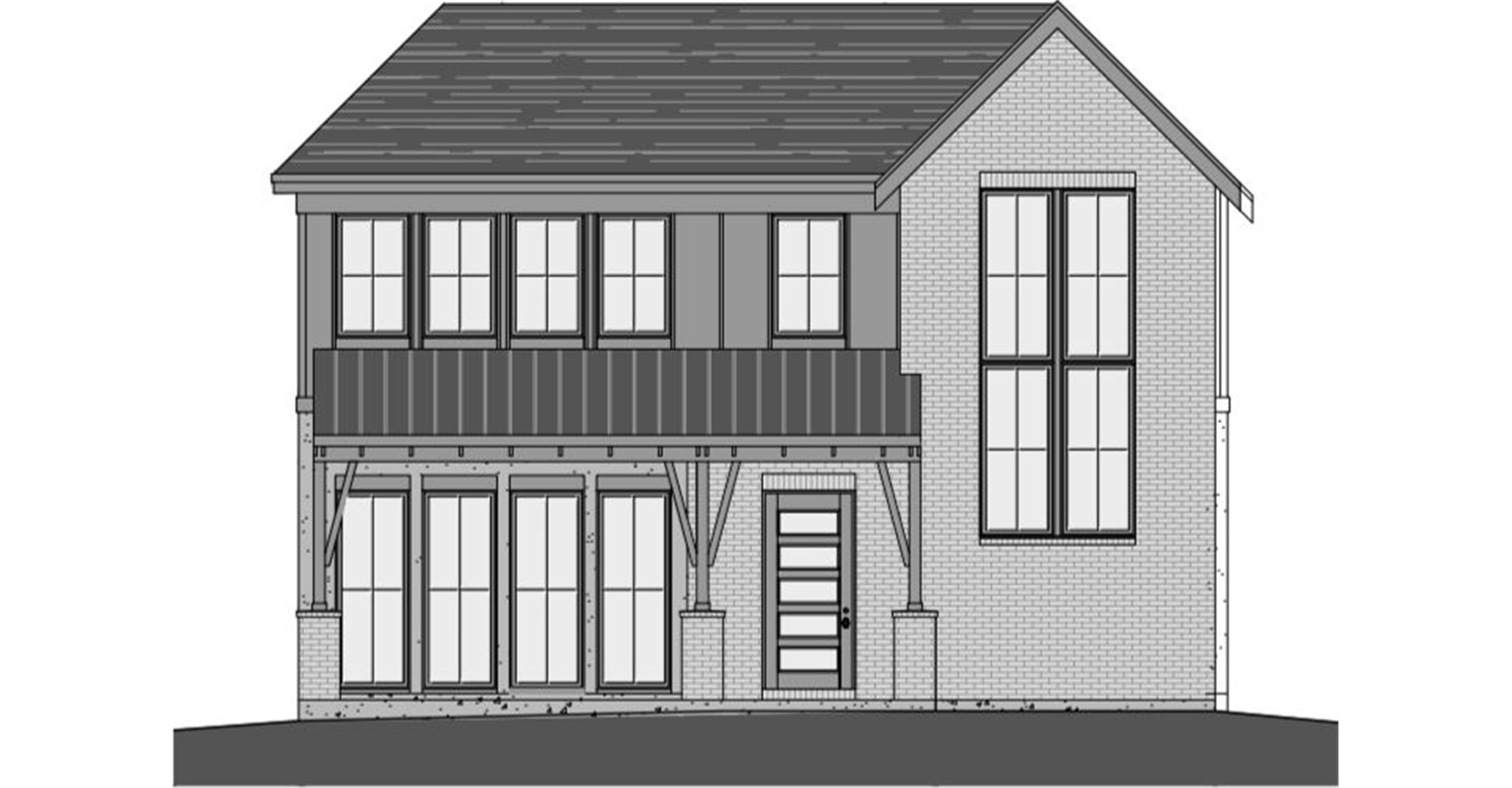1665 S Saint Paul Street residence exterior rendering